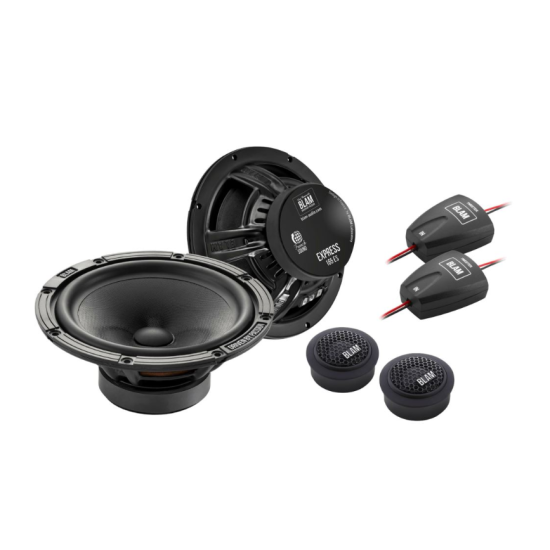 BLAM Express 165ES Zestaw głośników o średnicy wooferów 16,5 cm, 2-drożny - 2 Ohm, 60/120W